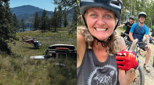Fundraiser started for Okanagan woman who was injured in mountain biking accident