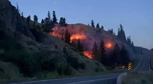 Small wildfire north of Merritt started after impaired driver hit the ditch: RCMP