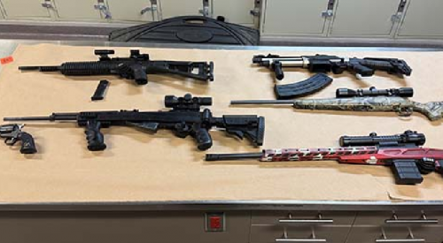 Enforcement action sees several guns, drugs seized in Kelowna