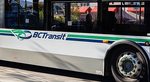 Man arrested in Kamloops after allegedly stealing and crashing BC Transit bus