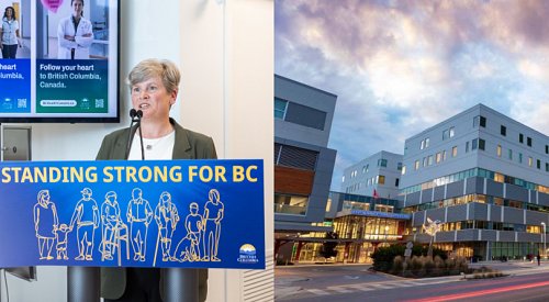 Health minister says she had ‘constructive, positive conversations’ during KGH visit